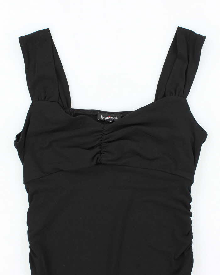 Vintage Y2k 00s Le Chateau Ruched Cami - S