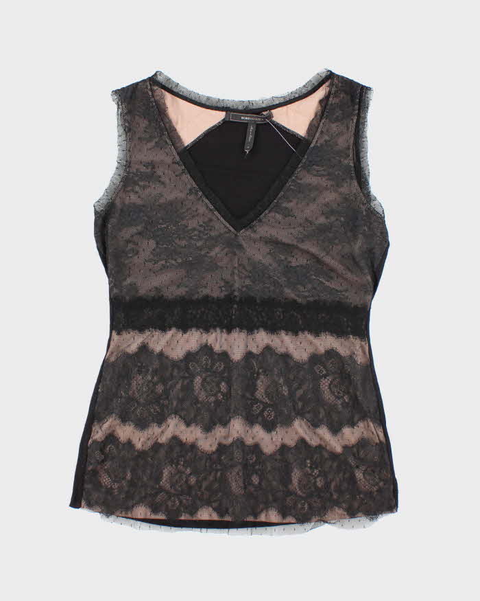 Vintage Y2k 00s BCBG Lace Cami - M