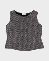Vintage 90s Ronni Nicole Cowl Neck Top - L
