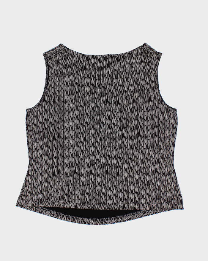 Vintage 90s Ronni Nicole Cowl Neck Top - L