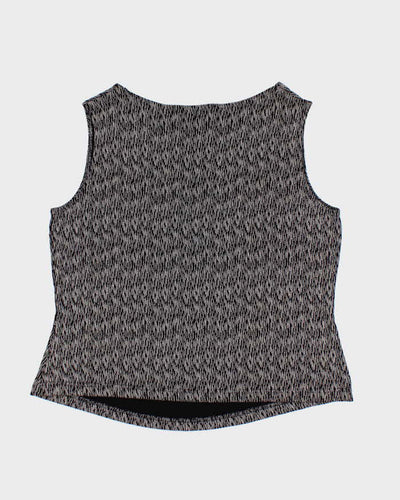 Vintage 90s Ronni Nicole Cowl Neck Top - L