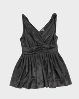 Vintage Y2k 00s DKNY Satin Cami - S