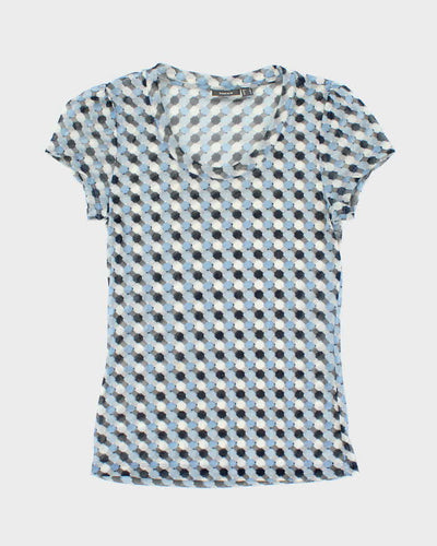 Vintage Y2k 00s Mexx Mesh Top - S