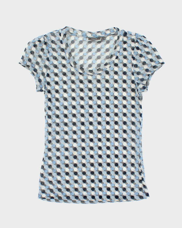 Vintage Y2k 00s Mexx Mesh Top - S