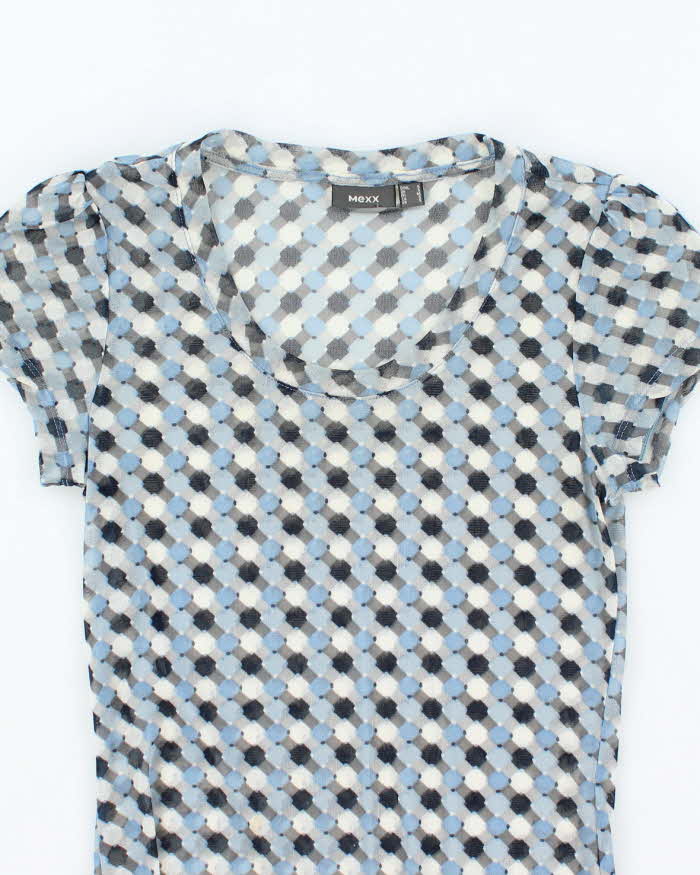 Vintage Y2k 00s Mexx Mesh Top - S