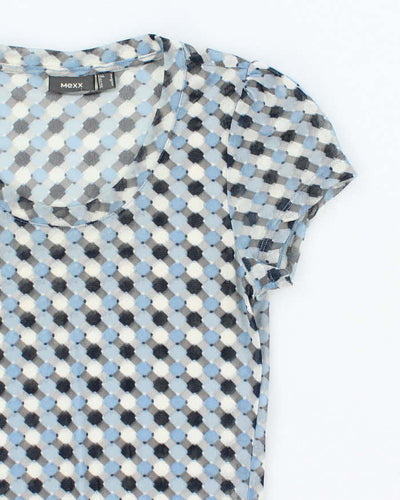 Vintage Y2k 00s Mexx Mesh Top - S