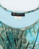 Vintage Y2k 00s TM Style Paisley Pattern Top - L