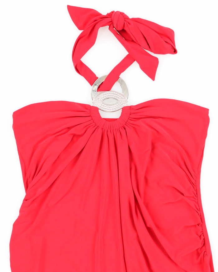 Vintage Y2k 00s Suzy Halter Neck Top - S