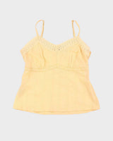 Vintage Y2k 00s Reitmans Yellow Cami - S