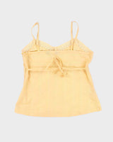 Vintage Y2k 00s Reitmans Yellow Cami - S
