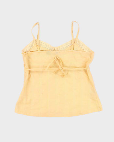 Vintage Y2k 00s Reitmans Yellow Cami - S
