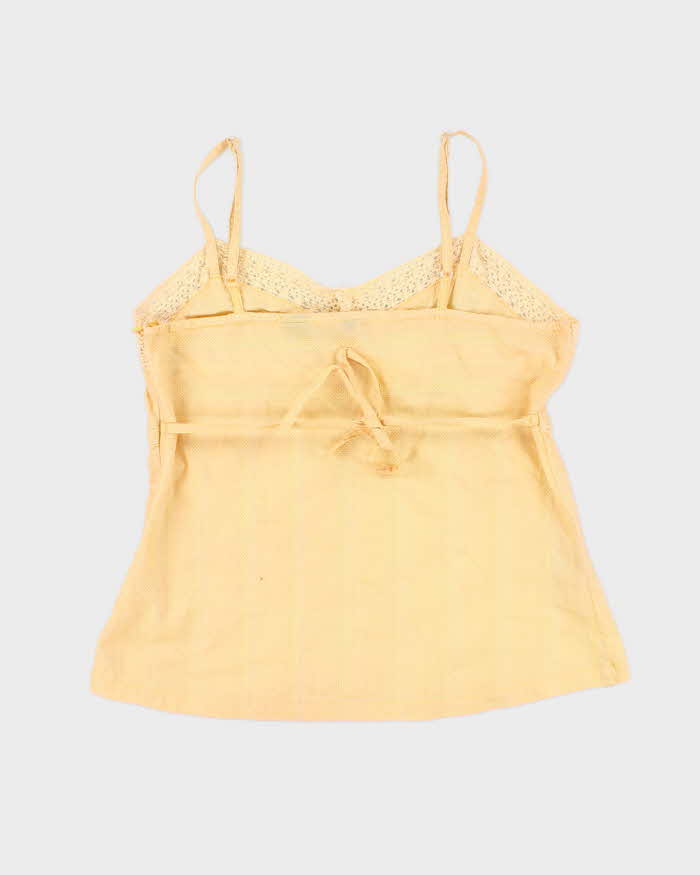 Vintage Y2k 00s Reitmans Yellow Cami - S