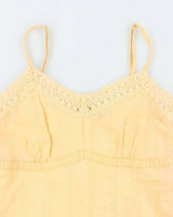 Vintage Y2k 00s Reitmans Yellow Cami - S