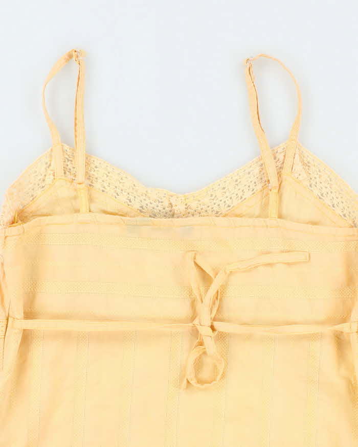 Vintage Y2k 00s Reitmans Yellow Cami - S