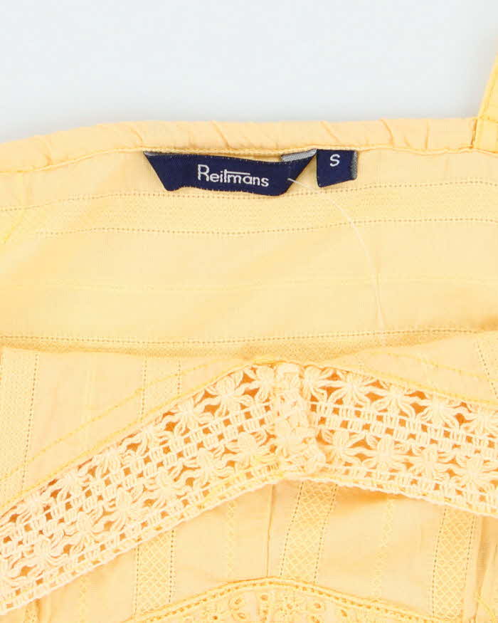 Vintage Y2k 00s Reitmans Yellow Cami - S