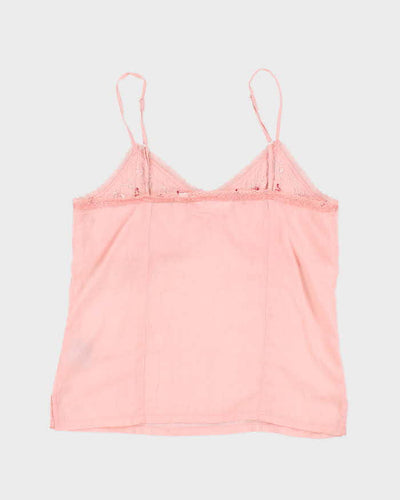 Vintage Y2k 00s Poet Beaded Cami - S