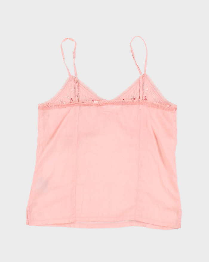 Vintage Y2k 00s Poet Beaded Cami - S