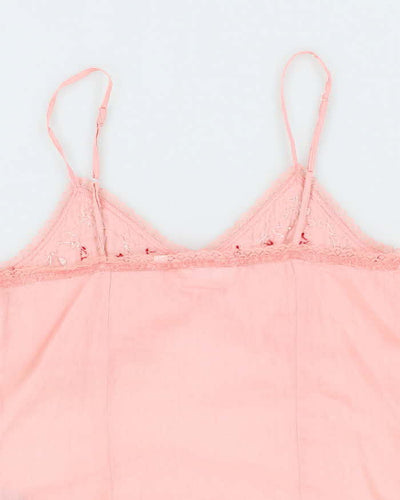 Vintage Y2k 00s Poet Beaded Cami - S