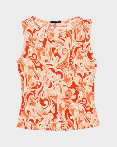 Vintage 90s Majora Pattern Top - S