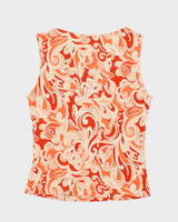 Vintage 90s Majora Pattern Top - S