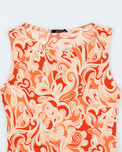 Vintage 90s Majora Pattern Top - S