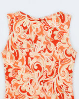 Vintage 90s Majora Pattern Top - S