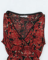 Vintage 90s Self Esteem Ruched Side Top - S