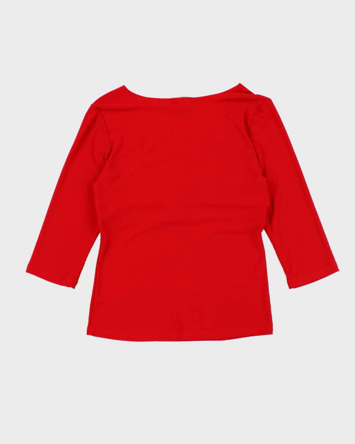 Vintage Y2k 00s Fairweather Buckle Detail Top - S