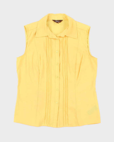 Vintage 00s Jessica Yellow Blouse - M