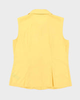 Vintage 00s Jessica Yellow Blouse - M