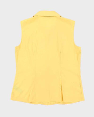 Vintage 00s Jessica Yellow Blouse - M