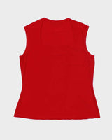 Vintage Y2k 00s Laura Square Neck Top - M