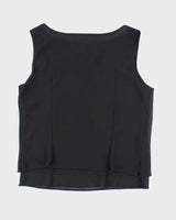 Vintage 90s Jessica Cowl Neck Top - L