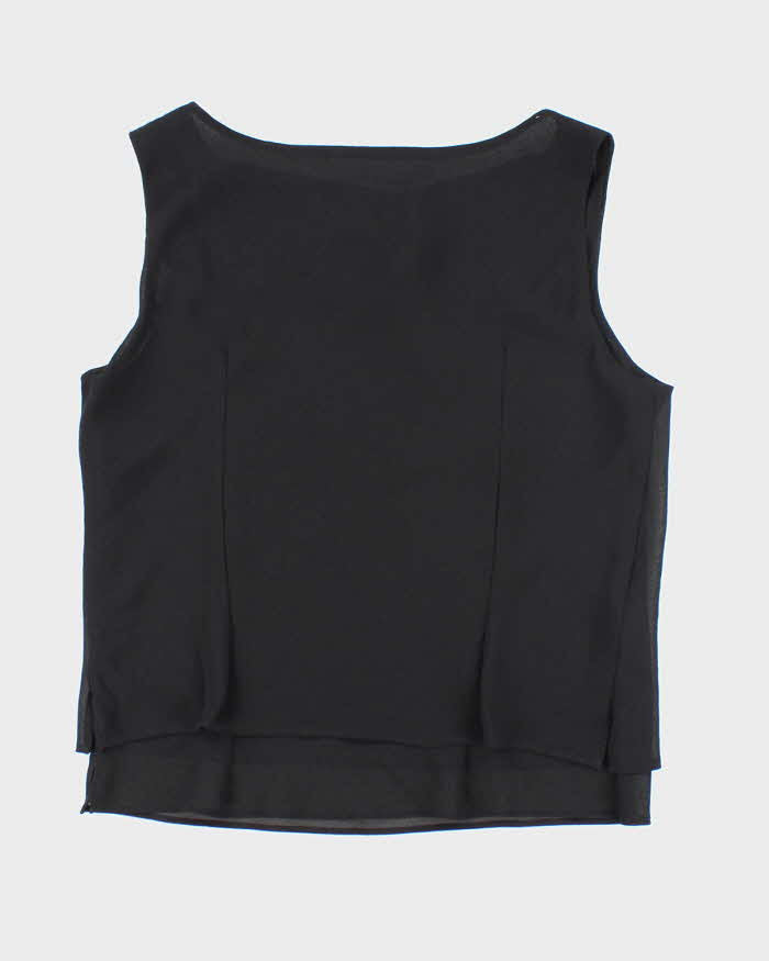 Vintage 90s Jessica Cowl Neck Top - L