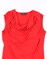 Vintage Y2k 00s Jones New York Cowl Neck Top - L