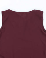 Vintage 90s Vanessa Stevens Cowl Neck Top - L