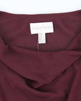 Vintage 90s Vanessa Stevens Cowl Neck Top - L