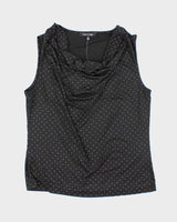 Vintage Y2k 00s Jones Studio Cowl Neck Top - M