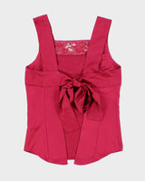 Vintage Jenamor Backless Top - S