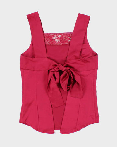 Vintage Jenamor Backless Top - S