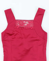 Vintage Jenamor Backless Top - S