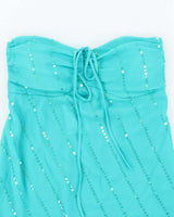 Vintage Y2k 00s Dynamite Sequin Flowy Top - M