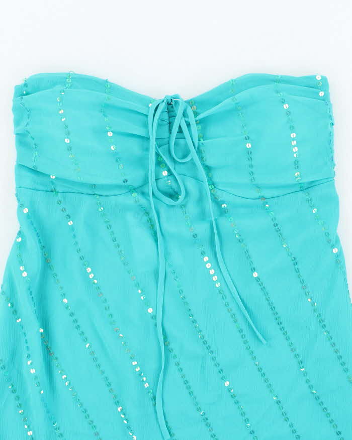 Vintage Y2k 00s Dynamite Sequin Flowy Top - M