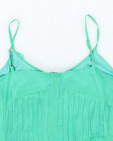 Vintage Y2k 00s Gather Ruffle Cami - S