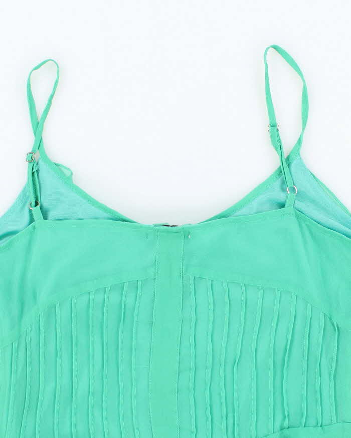 Vintage Y2k 00s Gather Ruffle Cami - S