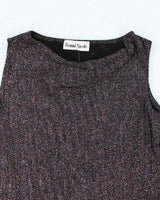 Vintage 90s Ronni Nicole Sparkly Cowl Neck Top - L