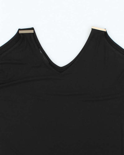 Vintage Y2k 00s International Concepts Cold Shoulder Top - M
