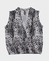 Vintage Y2k 00s SalsaSalsa Leopard Print Top - M