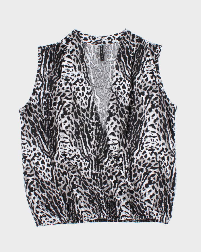 Vintage Y2k 00s SalsaSalsa Leopard Print Top - M