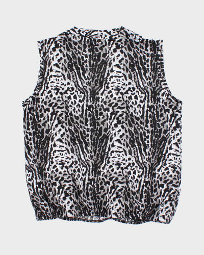 Vintage Y2k 00s SalsaSalsa Leopard Print Top - M